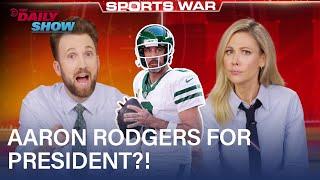 Sports War: Jordan & Desi Feud Over Marathon Influencers & Aaron Rodgers 2028 | The Daily Show