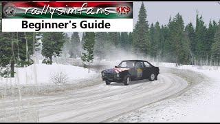 Beginner's Guide to Richard Burns Rally (Rallysimfans.hu Plugin)