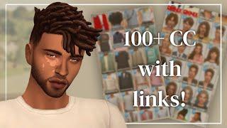 Favorite Male Custom Content with Links! | Maxis Match + Alpha | Sims 4