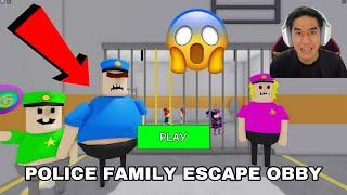 WOI RAMAINYA POLIS  POLICE FAMILY ESCAPE OBBY ‍️