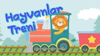 Hayvanlar Treni Kalkıyor Çuf Çuf Çuf   Süper Çocuk Şarkıları  Hayvanlarla Eğlenceli Tren Yolculuğu