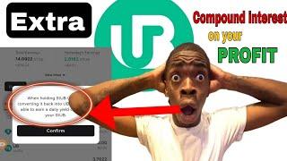 UbitEX Compound INTEREST || How to Earn Extra Money on Your UbitEX Staking PROFIT