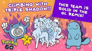 Play This TRIPLE SHADOW GL Remix Team Like a PRO! Tips and Advice - Pokémon GO Battle League