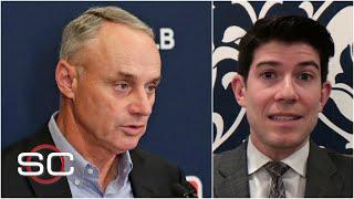Rob Manfred has warned the MLB players union that the season is at risk | SportsCenter