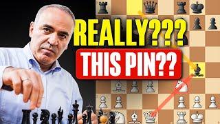 How Garry Kasparov DESTROYS Bg4 Pin on Knight