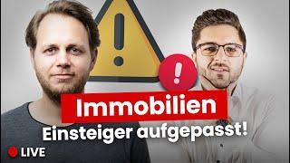 Die 3 häufigsten Anfängerfehler, die Immobilien Einsteiger immer wieder machen!