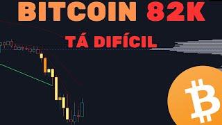 BITCOIN DUMP 82K + ALTCOINS APOCALIPSE + ESTRATÉGIA AGORA - Análise Técnica/Sentimento