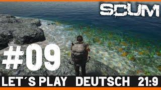 #09 - Das erste mal Angeln  SCUM 2022 Single Player Let´s Play Deutsch