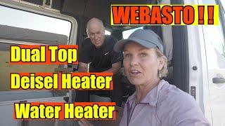 WEBASTO DUAL TOP DIESEL WATER HEATER/DIESEL HEATER