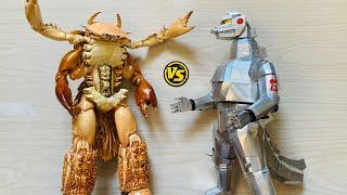 Homemade Crabman VS  Mecha Godzilla - King of Kaiju Monsters