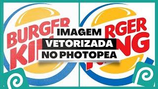 COMO VETORIZAR IMAGEM NO PHOTOPEA DE GRAÇA!!  #photopeatutorials #vetorizar