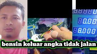 Memperbaiki flow sensor Pertamini digital yg eror