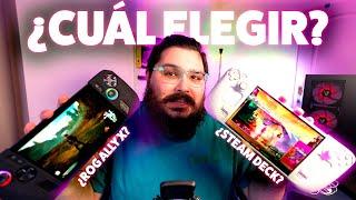 ¿Qué handheld PC elegir entre todos? ¿Vale la pena una Steam Deck, ROG Ally o Legion Go? 