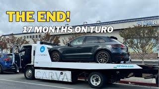 Closing my Turo Business - 17 Months $30k recap