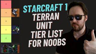 StarCraft 1 Terran Unit Tier List (Brood War Terran Beginner Guide)