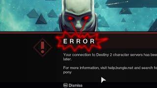 PROTECT YOUR DESTINY ACCOUNT FROM PONY ERROR CODES BUG/EXPLOIT NOW!!