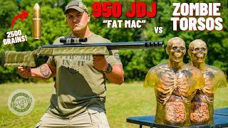 950 JDJ FAT MAC vs Zombie Torsos (The World’s Most Powerful Rifle!!!)
