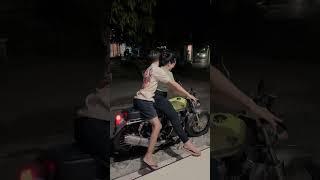 Ngajarin istri gemoy naik herex #herex #vlog #prank #storywa