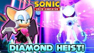 Unlocking Rouge & Chrome Metal Sonic in Sonic Speed Simulator (Diamond Heist Guide)