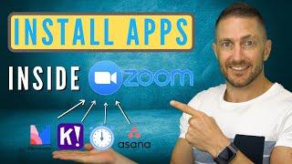 How to use Zoom Apps inside Zoom Meeting NEW FEATURE | App Marketplace | 5.7.3 Update