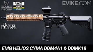 EMG Helios Daniel Defense DDM4A1 & DDMK18 Airsoft AEG Rifles Review