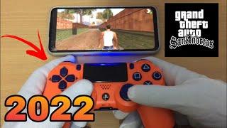 How to play gta san andreas on android with ps4 controller (2022)