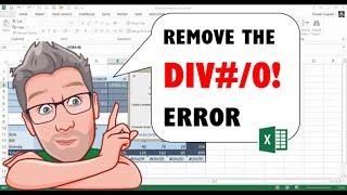 Remove the DIV#/0! Error in Excel