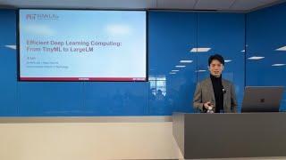 Ji Lin's PhD Defense, Efficient Deep Learning Computing: From TinyML to Large Language Model. @MIT