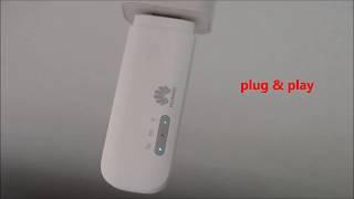 Huawei 4g e8372 unboxing Setup