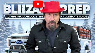 Blizzard Prep: 10 Must-Do Truck Steps for Every Man - Ultimate Guide