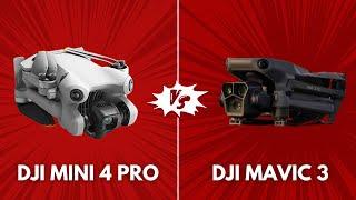 DJI Mini 4 Pro Vs DJI Mavic 3 - Which Drone Camera is Best?