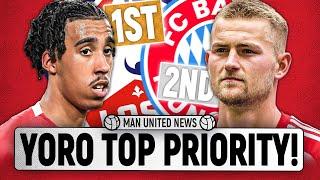 United Choose Yoro Over De Ligt! | Man United News
