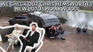 INSIDE CHRIS HEMSWORTH'S 27 FOOT TRI AXLE LOTUS CARAVAN! WE GET A NEW AWNING! WE GET A BIG SURPRISE!