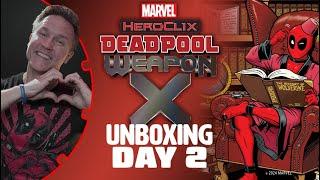 Marvel HeroClix: Deadpool Weapon X Unboxing | Day 2