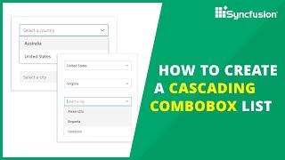 Create a Cascading ComboBox Using Vue ComboBox