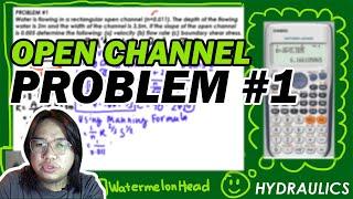 Open Channel - Uniform Steady Flow - Problem #1