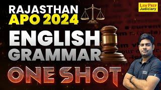 Rajasthan APO Exam 2024 : English in One Shot | English for Rajasthan APO Exam 2024 | By Surya Sir