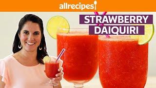 How to Make the Best Strawberry Daiquiri | Summer Cocktail | Get Cookin’ | Allrecipes.com