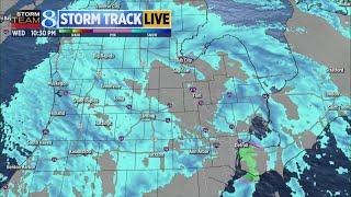 Heavy snow, strong winds hitting West Michigan