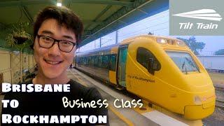 Fastest Train in Australia - Tilt Train Business Class Brisbane to Rockhampton, Queensland Rail