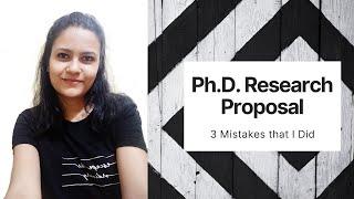 Research Proposal for Ph.D. Admission Test 2021 | How I Wrote the Proposal for NLU PhD Interview