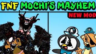 Friday Night Funkin' New Pibby Mochi’s Mayhem | FNF Glitch Sea Sick Playable