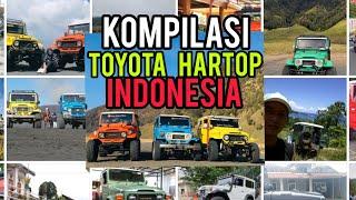 Kompilasi Toyota Hartop Indonesia #toyotalandcruiser #FJseries #BJseries