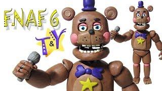 Как слепить Рокстар Фредди ФНАФ 6 из пластилина Туториал Rockstar Freddy from clay Tutorial