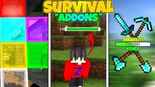 5 Must-Have Minecraft PE 1.20 Survival Addons!