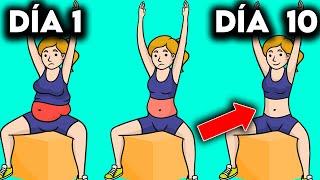 10 Day Sitting Exercise Challenge (To lose weight and lose weight)