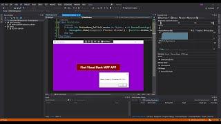 Visual Basic WPF in Visual Studio | VB.Net Desktop Application