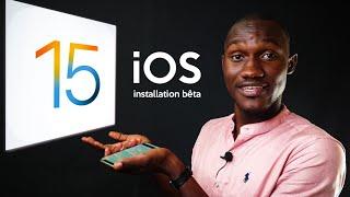 installation bêta iOS 15 : boul ko déf