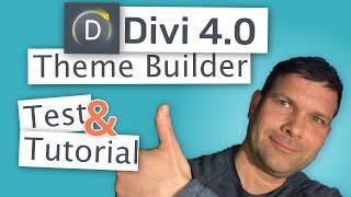 Divi 4.0 Theme Builder Test & Anleitung (Deutsch)