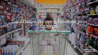 Top 5 Online Shopping Facebook page  (in Nepal)